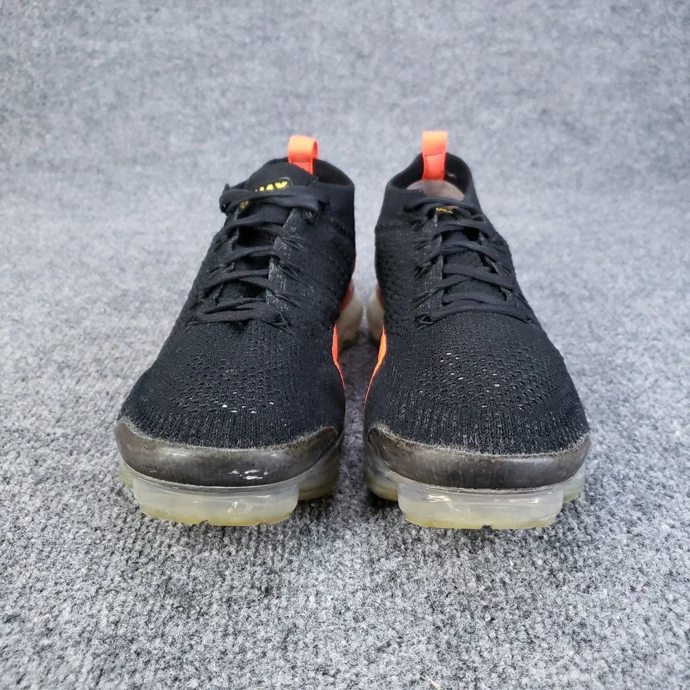 Nike Air Vapormax‎ Flyknit Shoes Mens Size 9.5 Black Sneakers 942842-005
